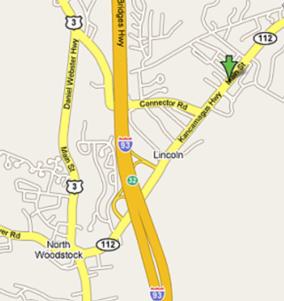 Map of where the police station is
